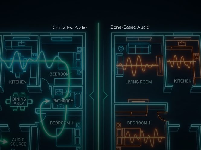 Distributed Audio vs. Zone-Based Audio, What's the Difference and Why Does It Matter?